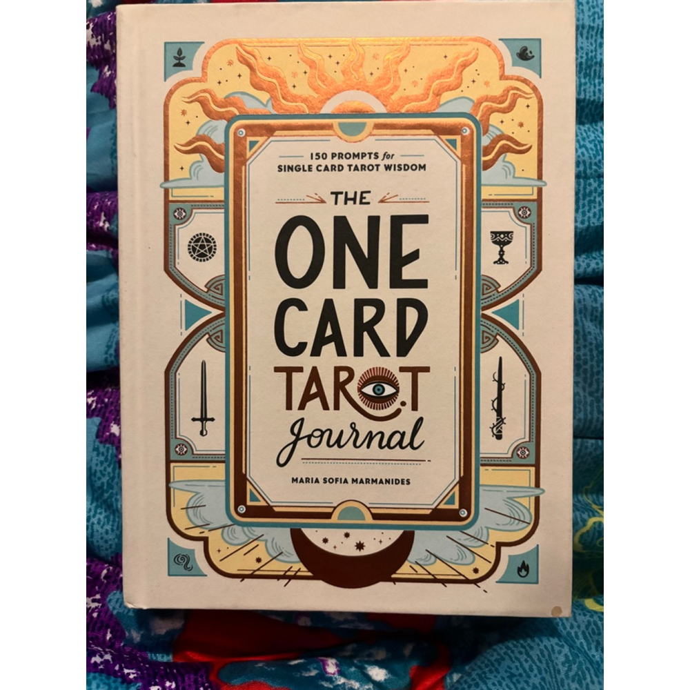 The One Card Tarot Journal, Hardcover, New